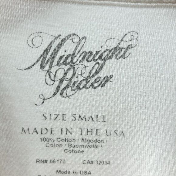 Midnight Rider Free People Austin Texas T-shirt Size Small - Picture 6 of 10
